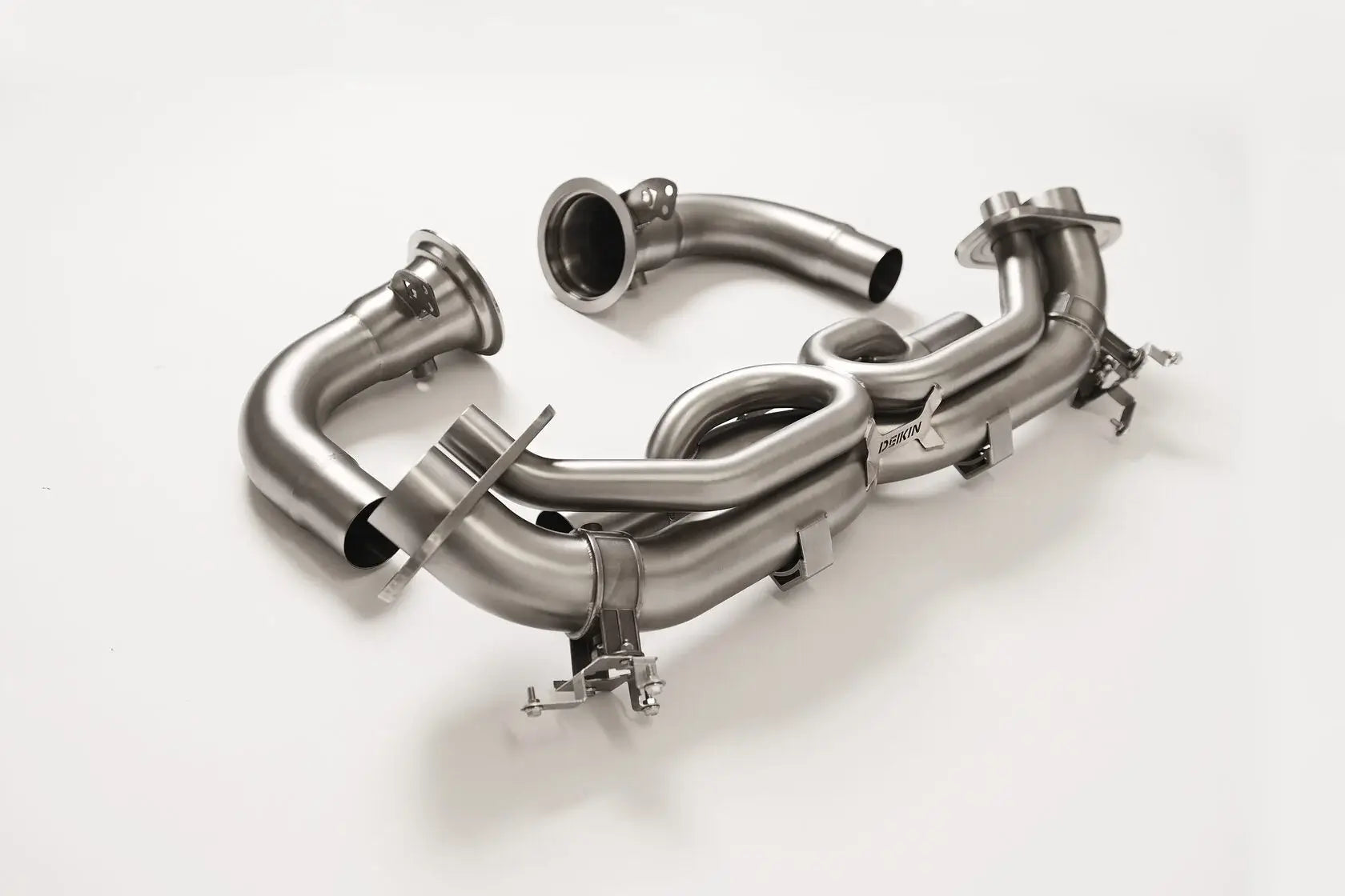 DEIKIN 10-PO.911.T/TS.992.R-ES-DP-Ti-00 Exhaust system "Race" Titan for Porsche 911 Turbo/Turbo S (992) complete with downpipes without HeatShield Photo-5 