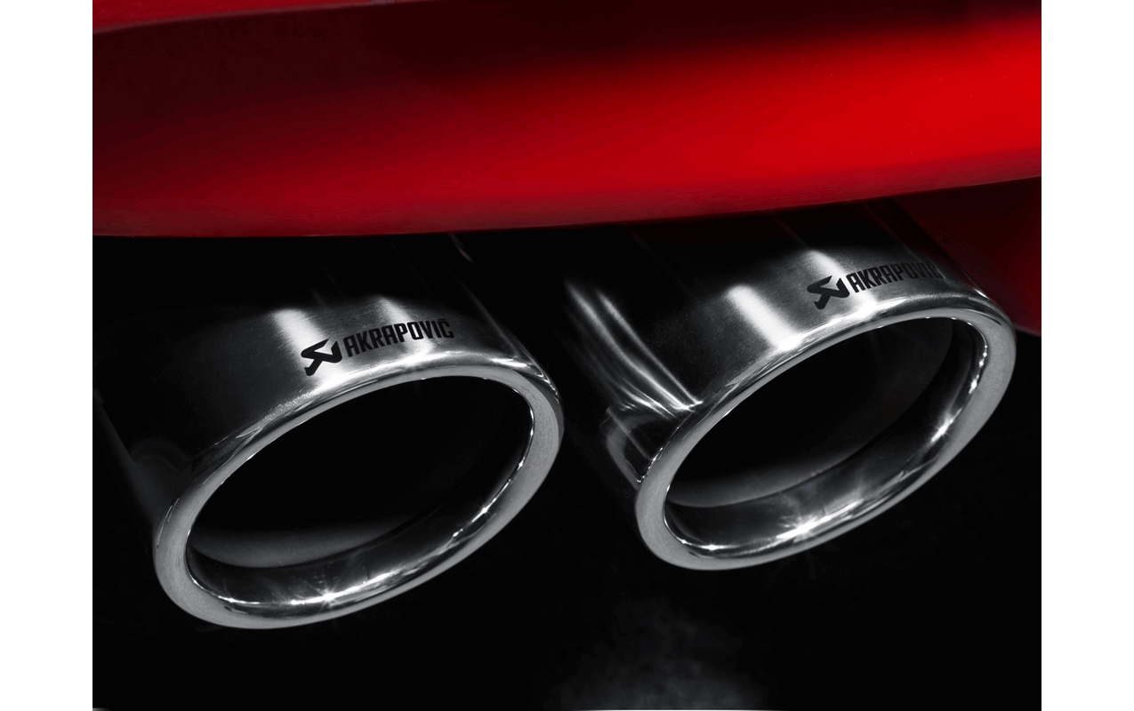 AKRAPOVIC TP-T/S/5 Tail pipe set (Titanium) BMW M6 (F12, F13) 2012-2018 Photo-2 