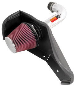 K&N 77-1558KP Performance Air Intake System PERF. INTAKE KIT;DODGE/MITSUBISHI DAKOTA/RAIDER, V6-3.7L, 07-08 Photo-0 