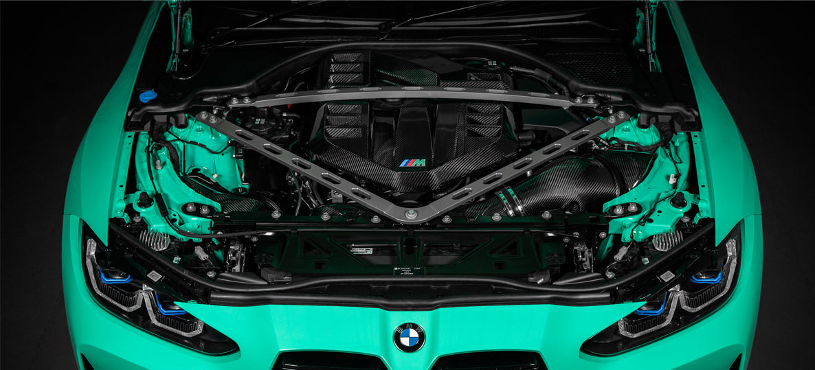 EVENTURI EVE-G8XM-CF-ENG Engine Cover (Carbon / Gloss Finish) for BMW M2 (G87) / M3 (G80) / M4 (G82) Photo-4 