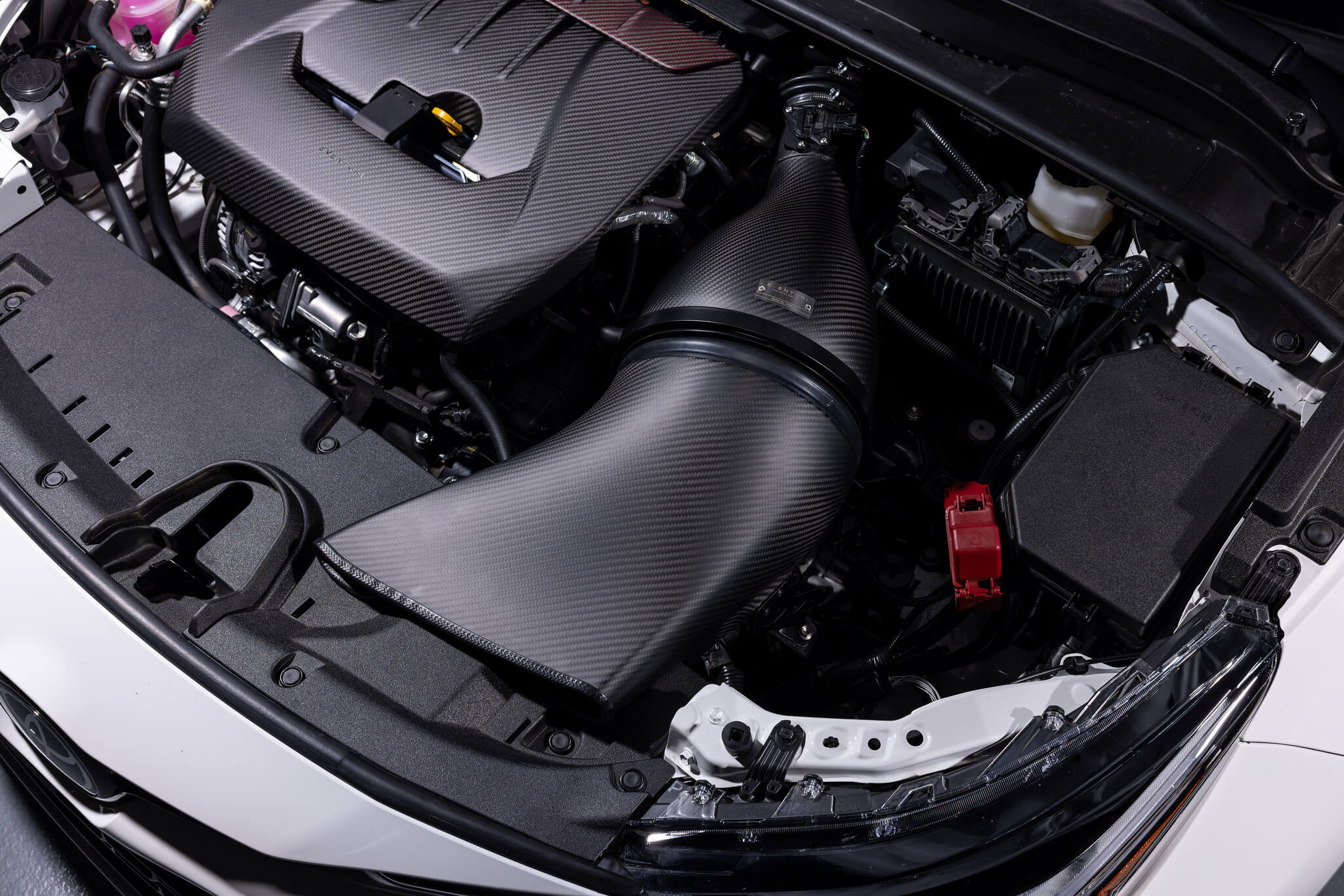 EVENTURI EVE-GR4CR-CF-INT Carbon Intake System (Gloss Finish) for TOYOTA GR Corolla 2022-2023 Photo-5 