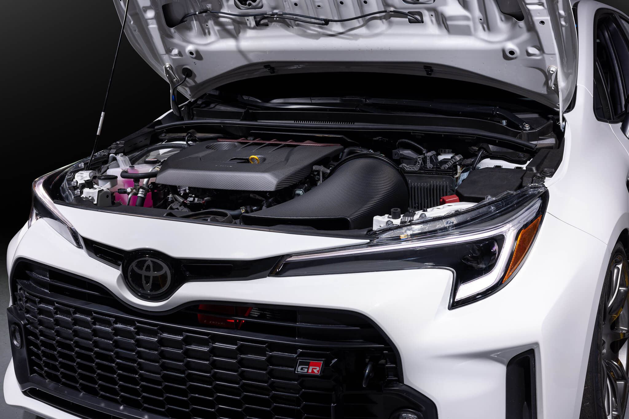 EVENTURI EVE-GR4CR-CF-INT Carbon Intake System (Gloss Finish) for TOYOTA GR Corolla 2022-2023 Photo-7 