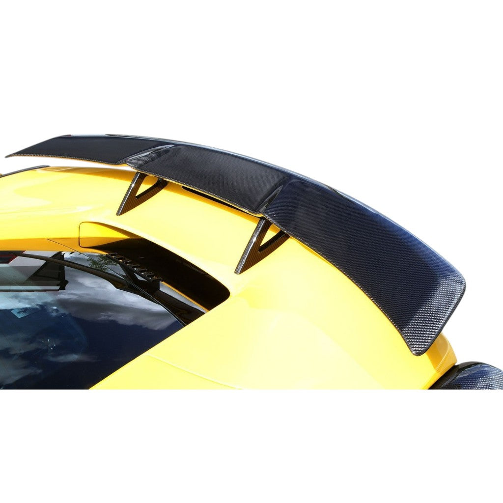 NOVITEC F6 488 45 Rear Wing, Visible Carbon for FERRARI 488 Spider 2015-2019 Photo-1 