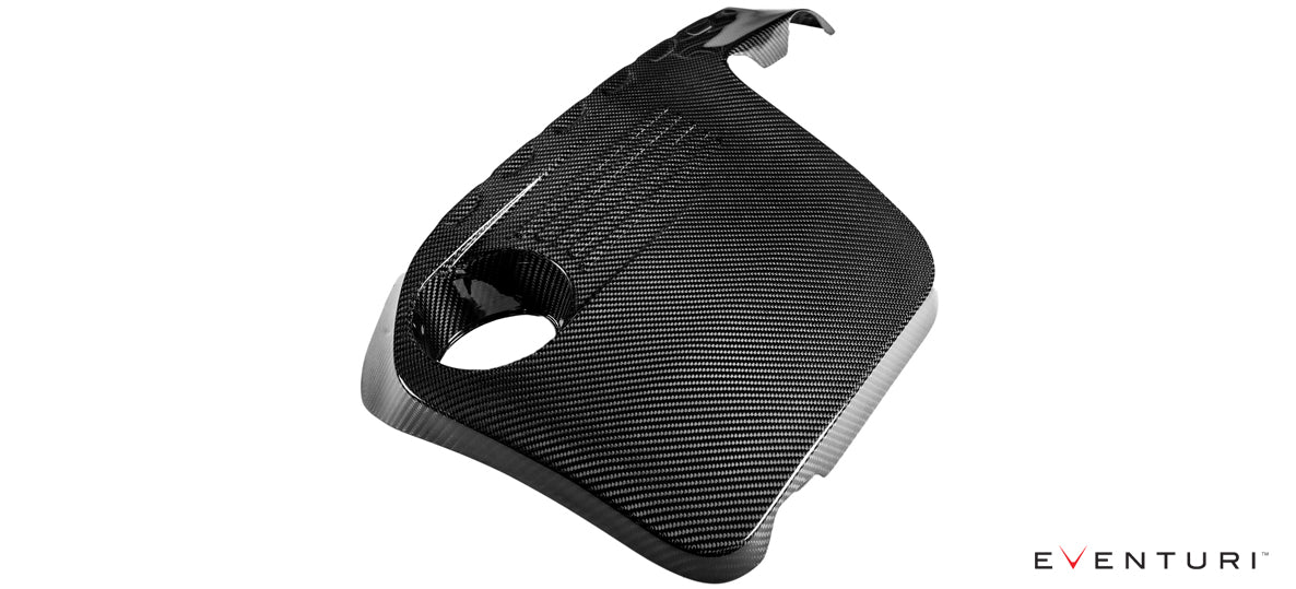 EVENTURI EVE-F8XM-CF-ENG Engine cover BMW F8X M3/M4 (carbon fiber) Photo-4 