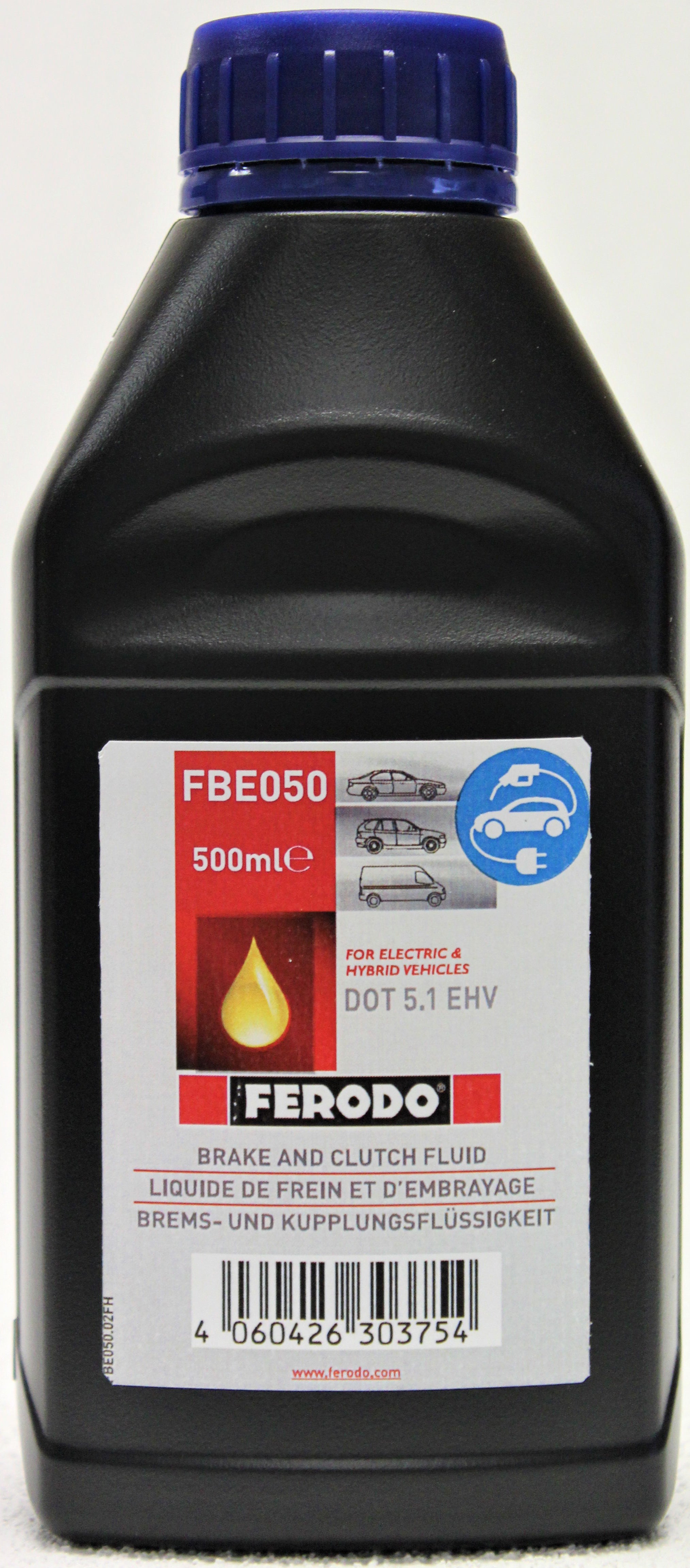 FERODO FBE050 Brake Fluid DOT 5.1 EHV (500 ml) Photo-0 
