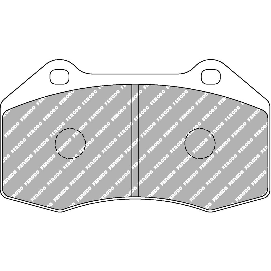 FERODO FCP1667W Front Brake Pads DS1.11 for RENAULT Megane RS / OPEL Corsa D Turbo OPC Photo-0 