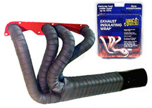THERMO-TEC 11021 Exhaust Insulating Header Wrap black 1 in. x 50 ft. (2.54cm x 15.24m) Photo-1 