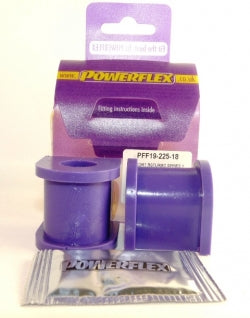 POWERFLEX PFF19-225-18 x2 Front Anti Roll Bar Bushing (18mm) FORD Cortina Mk4,Mk5, Escort RS Turbo Series 1 Photo-0 