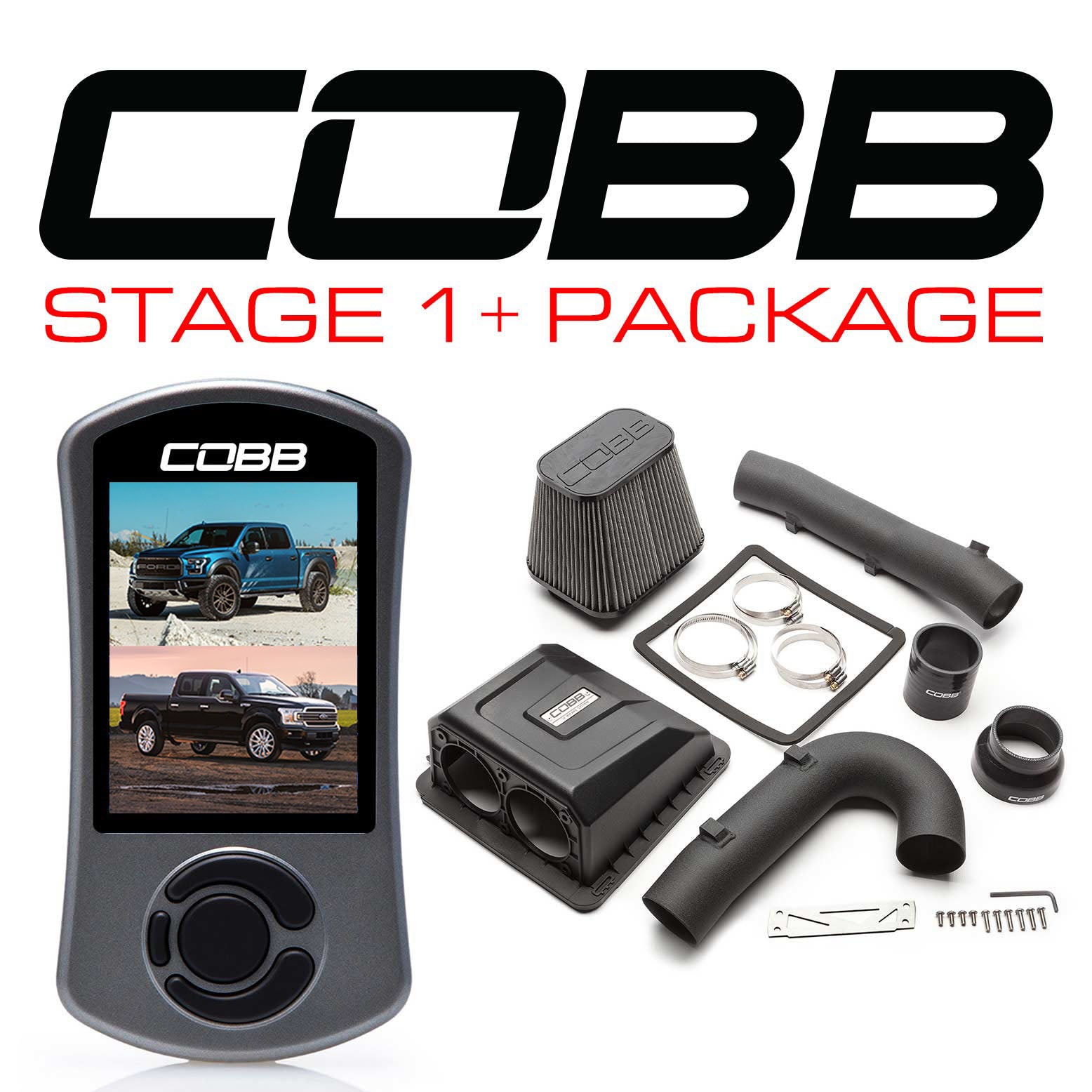 COBB FOR005001P Stage 1+ Power Package FORD F-150 Raptor 2017-2018 Photo-0 