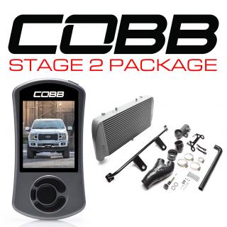 COBB FOR0080020SL-NI FORD Stage 2 Power Package Silver (No Intake) F-150 2.7L 2018-2020 Photo-0 