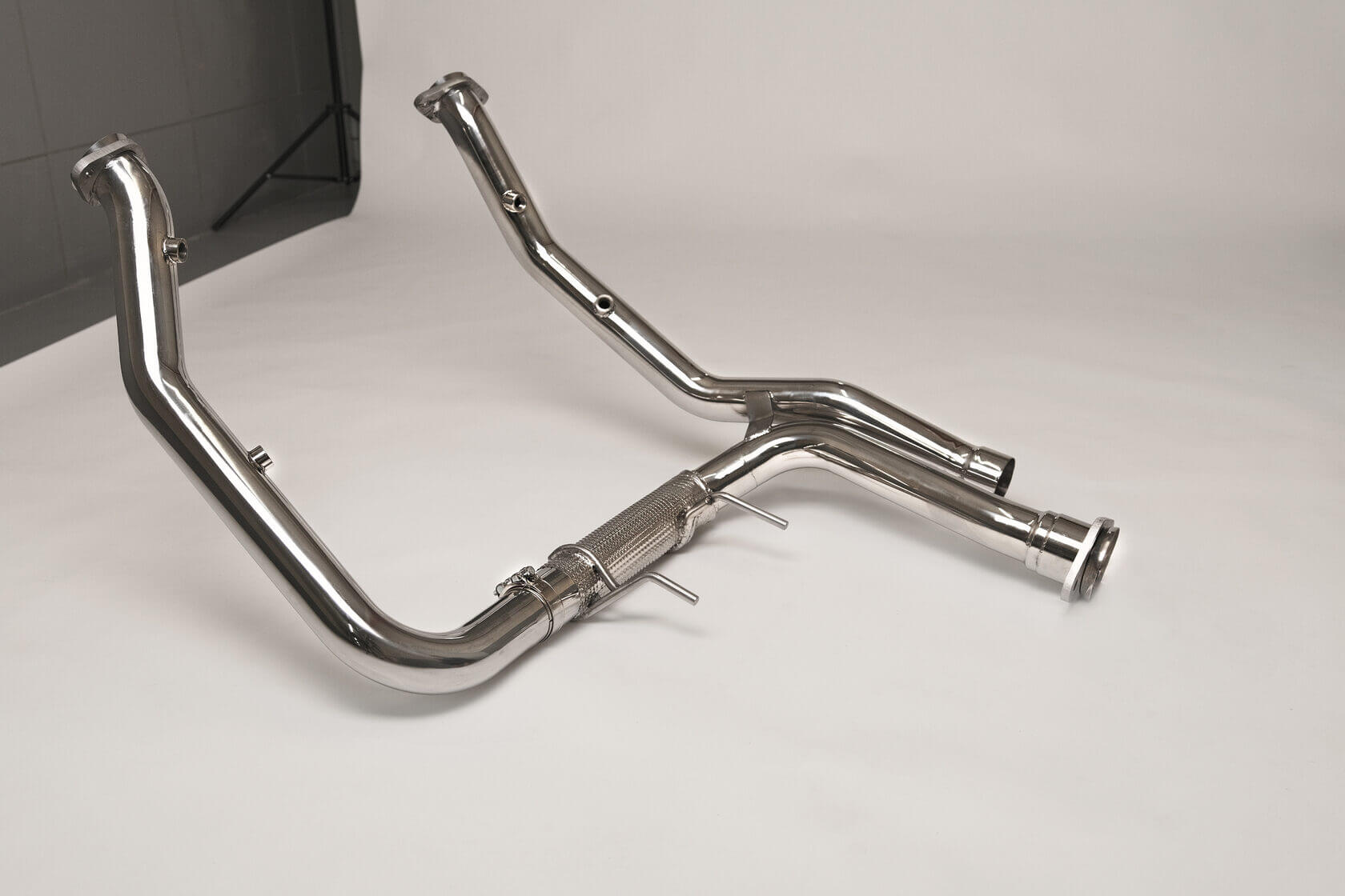 DEIKIN 10-FORD.F150.RAPTOR.XIII-DPT Downpipe for FORD F-150 "RAPTOR"(XIII) with thermal insulation HeatShield Photo-3 