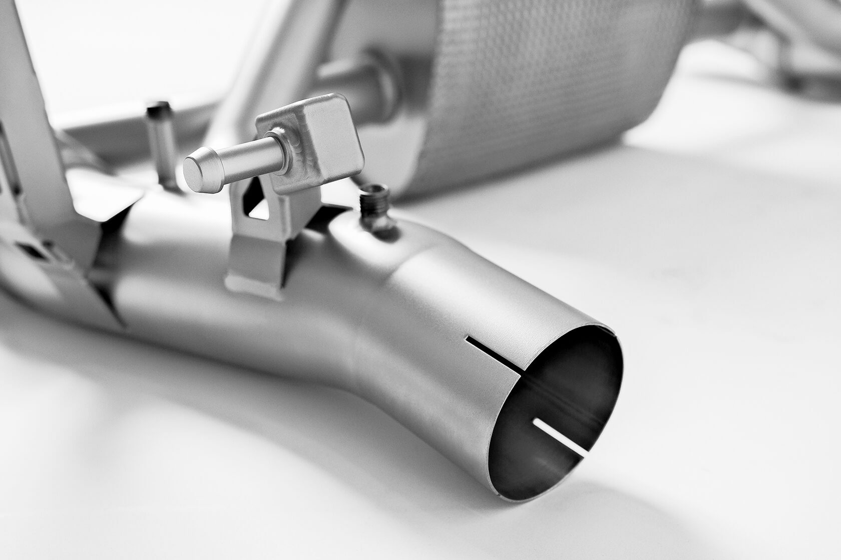 DEIKIN 10-FER.F8.TRI-ES-SS-01 Exhaust system Stainless steel for Ferrari F8 Tributo Polished steel Photo-2 