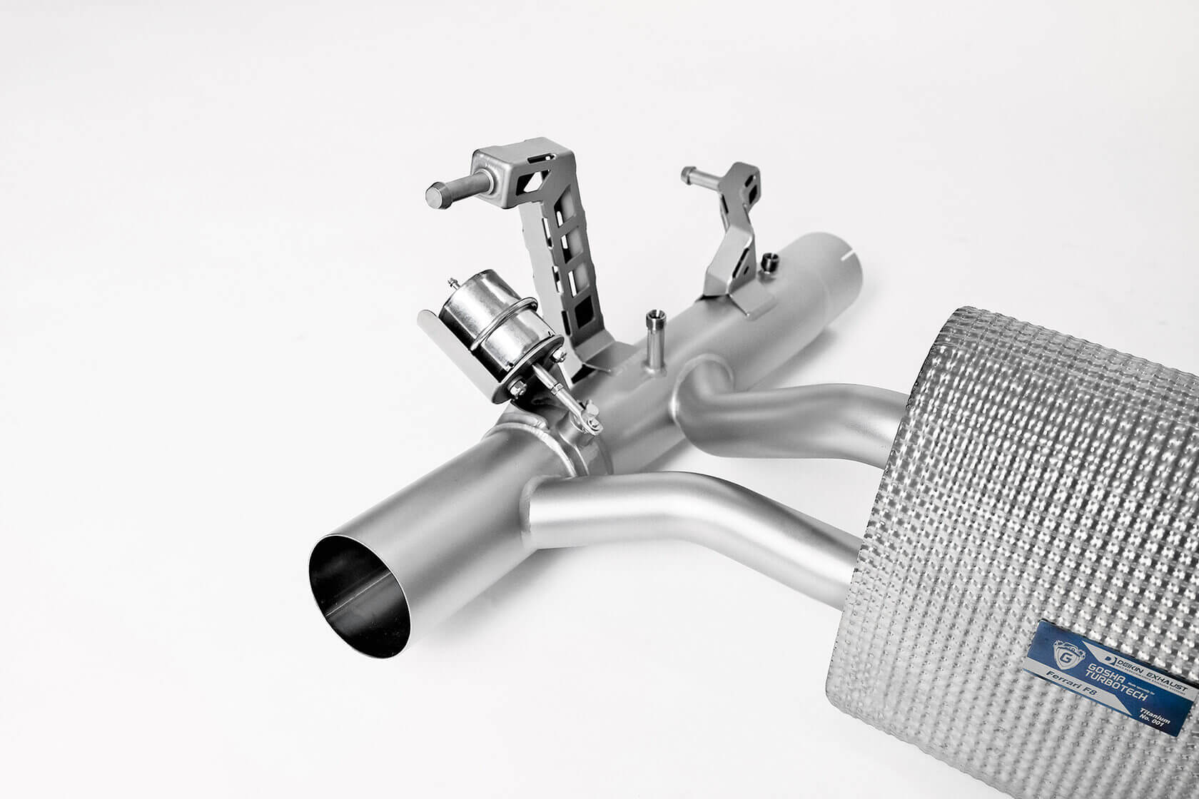 DEIKIN 10-FER.F8.TRI-ES-SS-01 Exhaust system Stainless steel for Ferrari F8 Tributo Polished steel Photo-7 