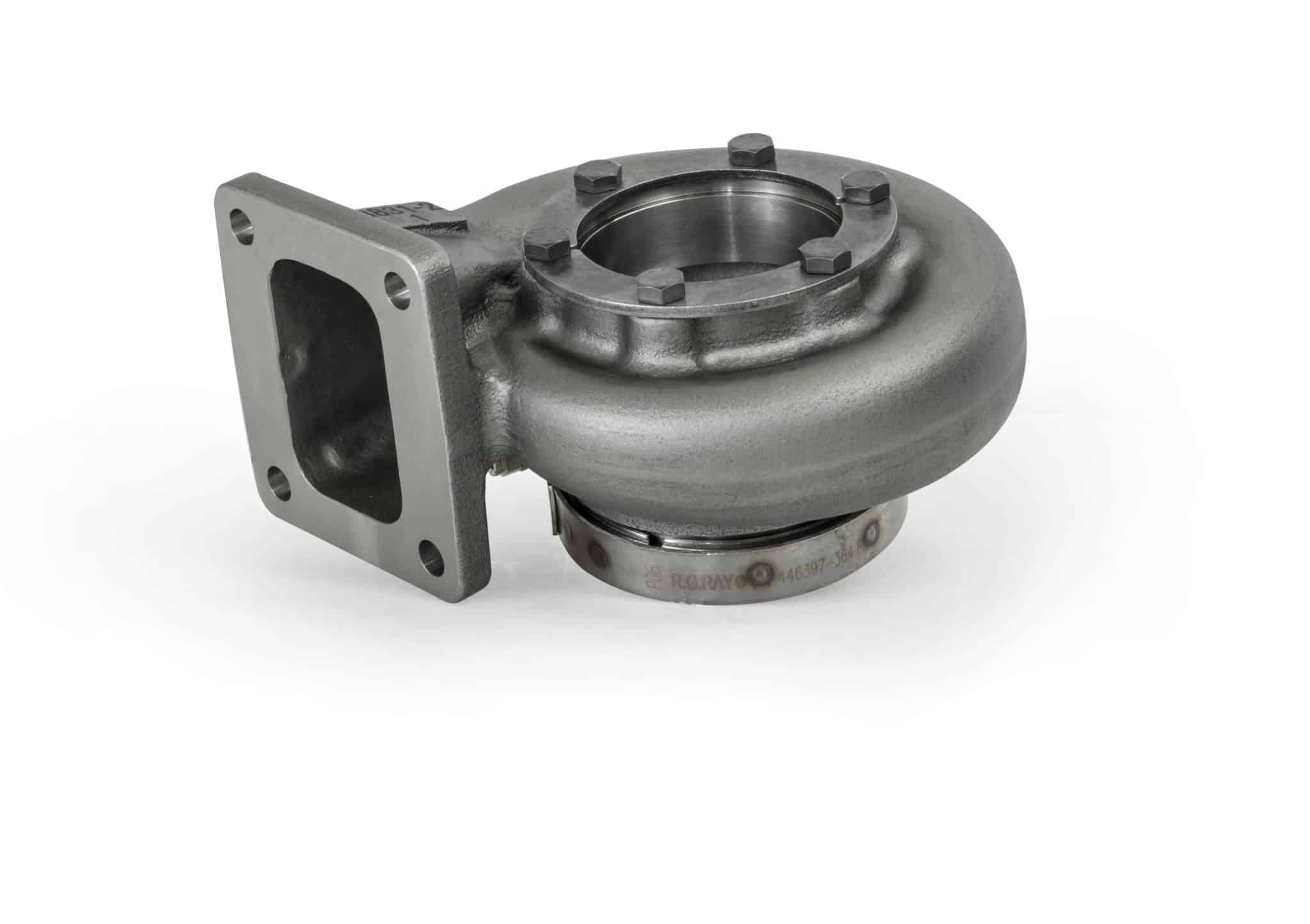 GARRETT 740902-0123 Turbine Housing Kit GBC35-700, Open T3 / V-Band 0.82 A/R Photo-0 
