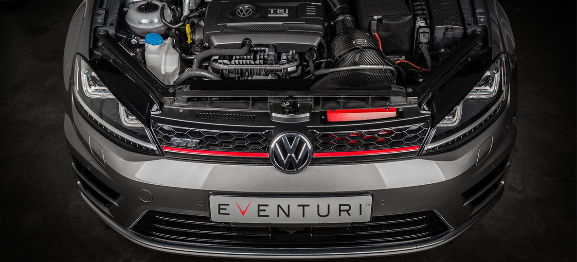 EVENTURI EVE-2TFSI-CF-INT Air Intake System (Carbon) for Golf MK7 GTi, R/AUDI S3 2.0 TFSI Photo-1 