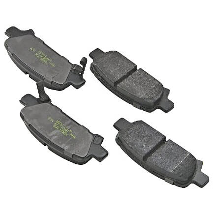 HAWK HB434F.543 Rear brake pads for SUBARU Forester 2002-08 / Impreza (non WRX STI) / Legacy Photo-0 