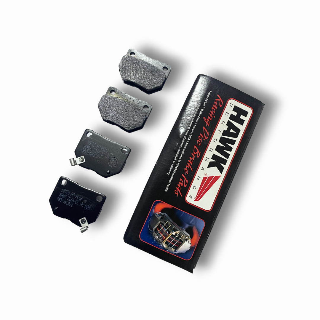 HAWK HB179N.630 Brake Pads HP PLUS Rear for SUBARU Impreza WRX/NISSAN 300ZX Photo-3 