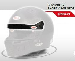 BELL 2010473 Sunscreen short shied for 6 Series helmets, 3mm Photo-0 