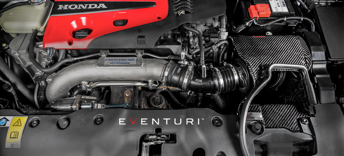 EVENTURI EVE-FK8-CF-INT Intake system HONDA Civic Type R FK8 (carbon fiber) Photo-4 