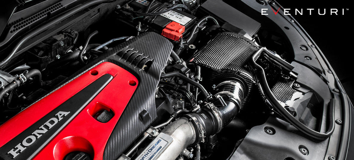 EVENTURI EVE-FK8-CF-INT Intake System (Carbon) for HONDA Civic Type R (FK8) Photo-6 