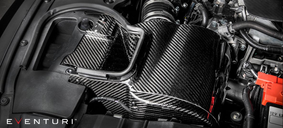 EVENTURI EVE-FK8-CF-INT Intake System (Carbon) for HONDA Civic Type R (FK8) Photo-7 