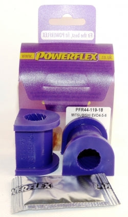 POWERFLEX PFR44-119-18 x2 Rear Roll Bar Mounting Bushing (18mm) MITSUBISHI Lancer Evo 4/5/6/7 Photo-0 