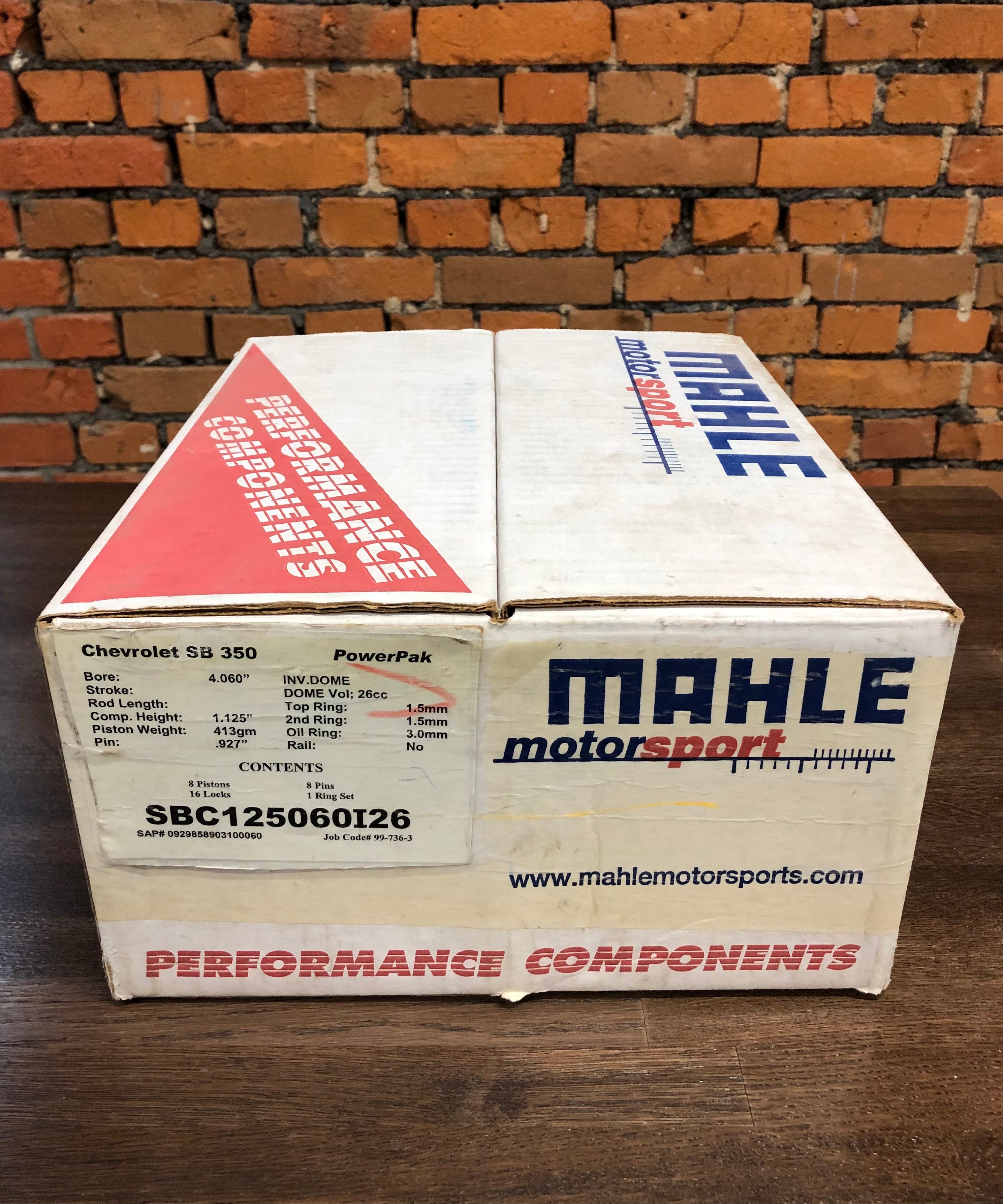 MAHLE SBC125060I26 Piston set SMALL BLOCK CHEVY INVERTED DOME (103.12 mm) Photo-2 