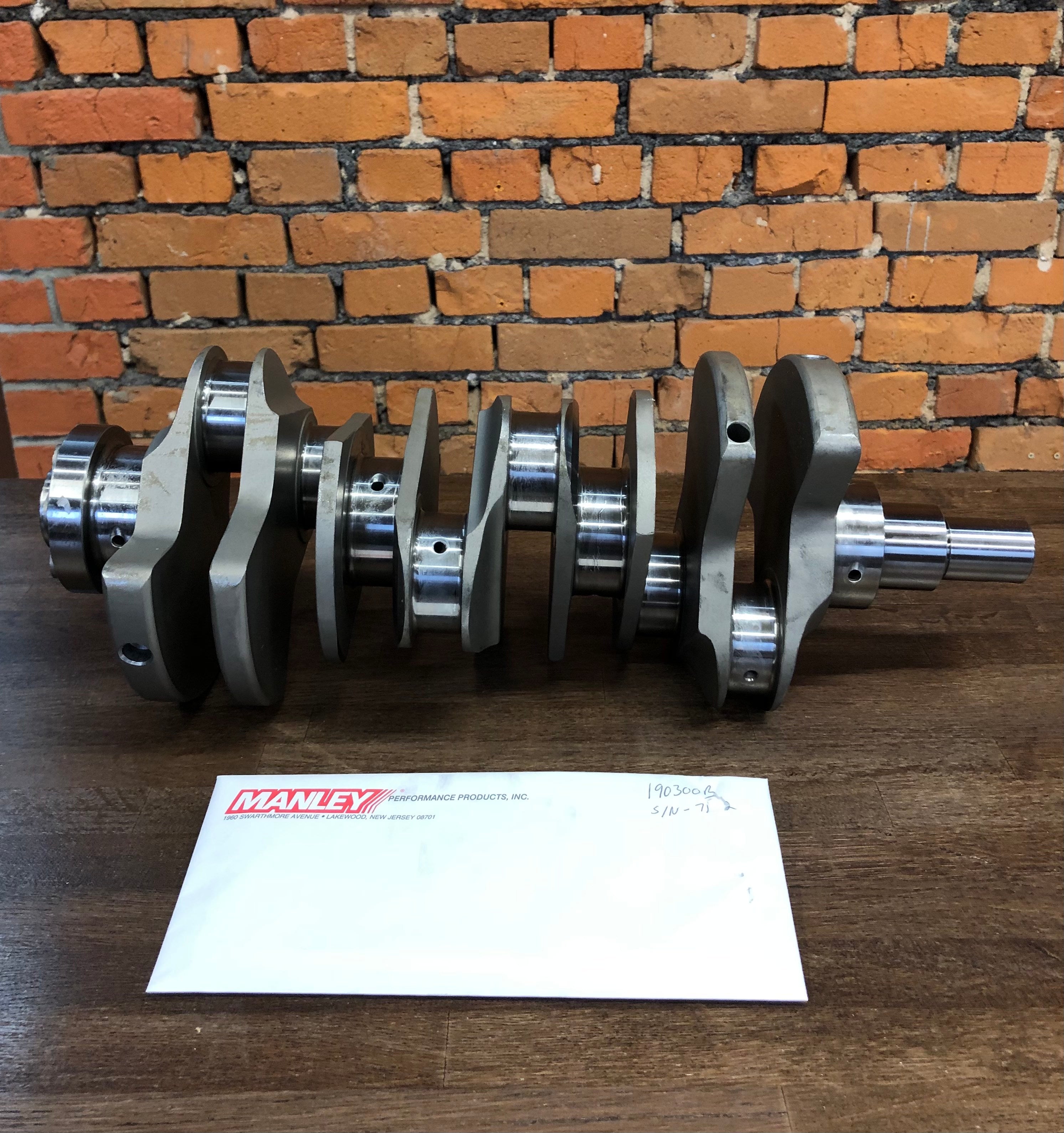 MANLEY 190300B Crankshaft for NISSAN GT-R R35 (VR38) Photo-2 