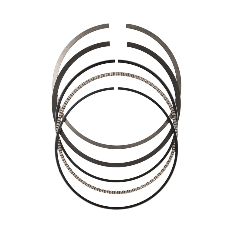 JE J61AF4-3425 Piston Ring Set (3.425 in. Bore, 0.0591 in. Top, 0.0591 in. 2nd, 0.158 in. Oil) 4 Cyl. Photo-0 