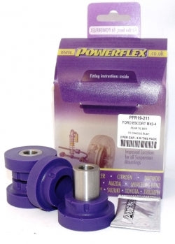 POWERFLEX PFR19-211 x2 Rear Tie Bar To Chassis Bushing FORD Escort Mk4, XR3i Photo-0 