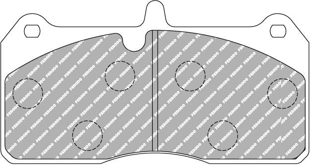 FERODO FRP3136H Brake Pads DS2500 Photo-0 