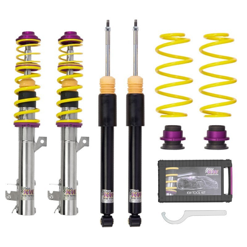 KW 10220048 Coilover Kit INOX V1 BMW 3er / 3-series (E90,E91,E92); (390X, 3L, 3C, 3K) Photo-0 