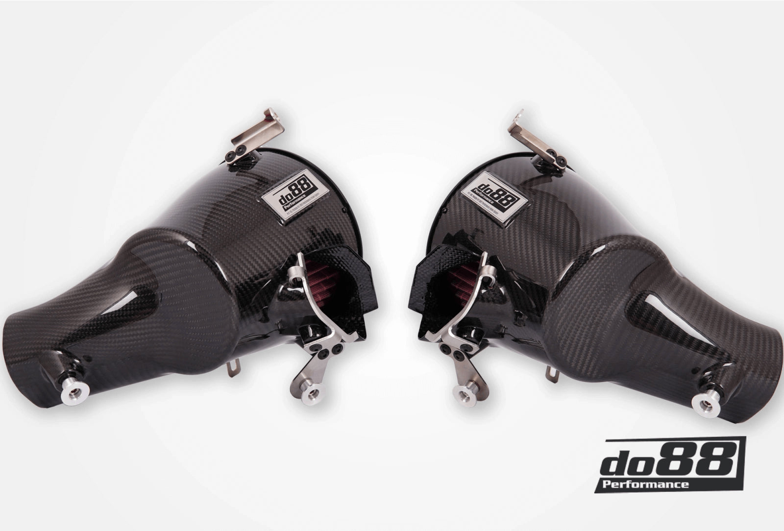 DO88 LF-210-ST-80-212 Induction System, 80mm outl, with Turbo Inlet Hoses for PORSCHE 911 Turbo / Turbo S (992) 2019 Photo-2 