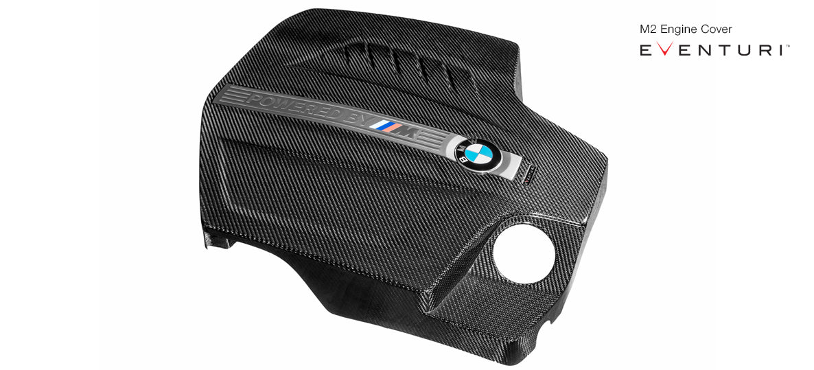 EVENTURI EVE-N55-M2-ENG Engine cover BMW F87 M2 (carbon fiber) Photo-1 