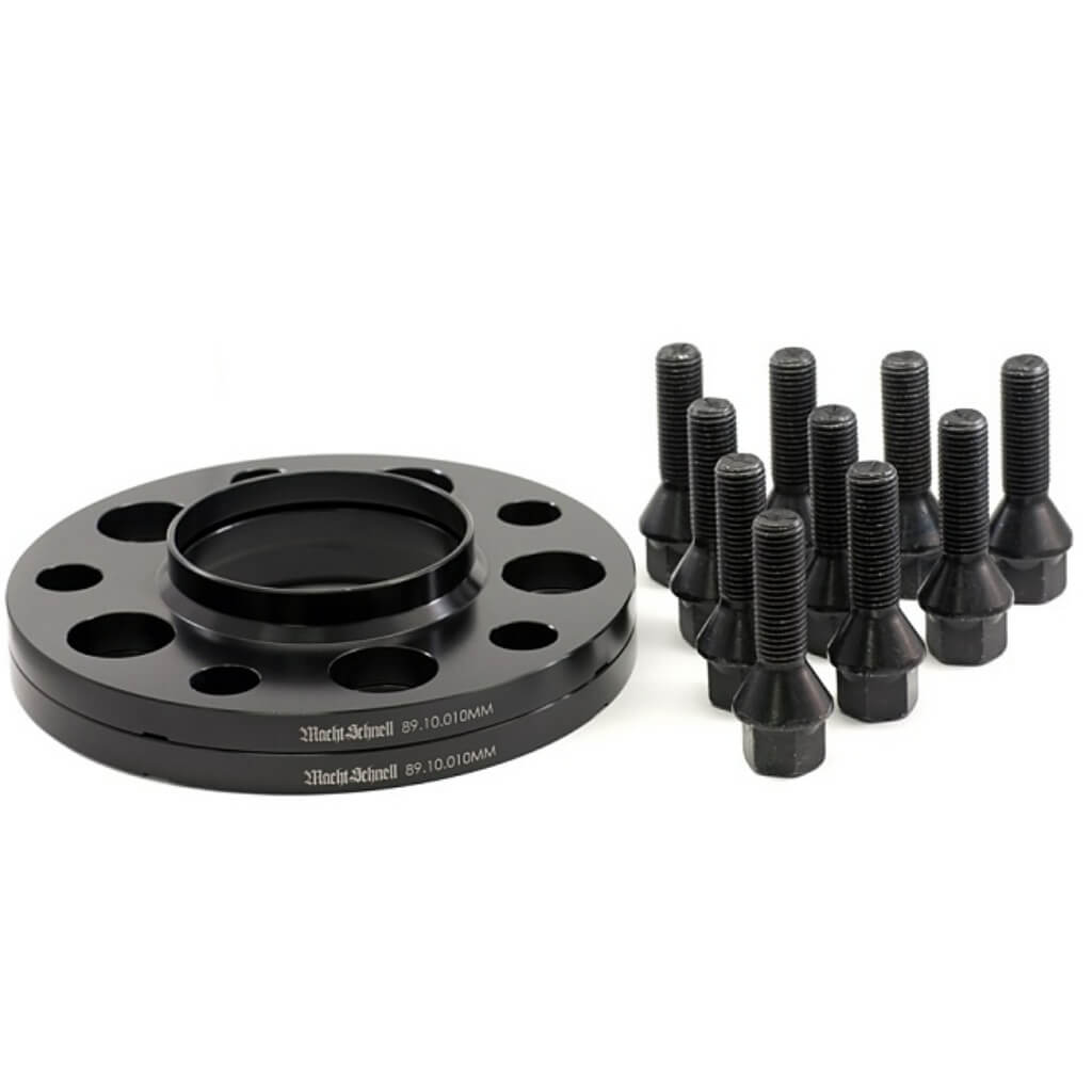 MACHT SCHNELL 89.10.010 Competition Wheel Spacer Kit 10 mm, 12x1.5 (on 2 wheels) Photo-0 