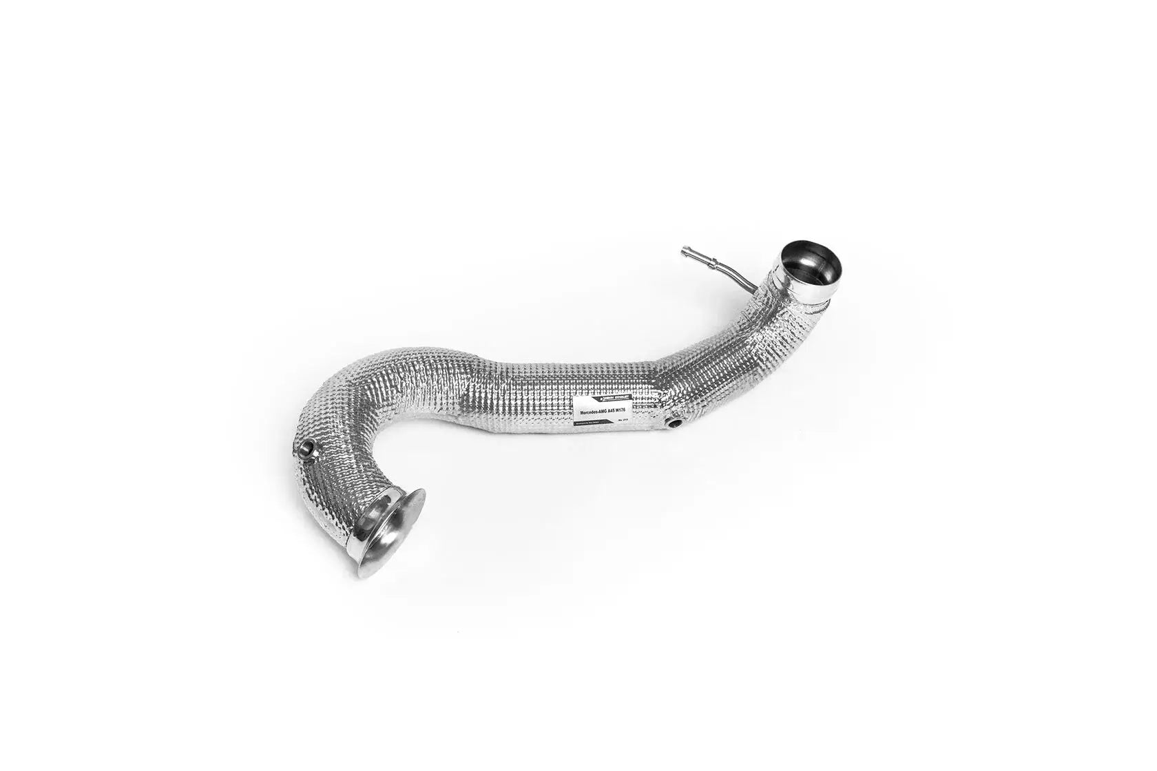 DEIKIN 10-MB.A45.W176-DPT Downpipe for Mercedes-AMG A45 (w176) with thermal insulation HeatShield Photo-0 