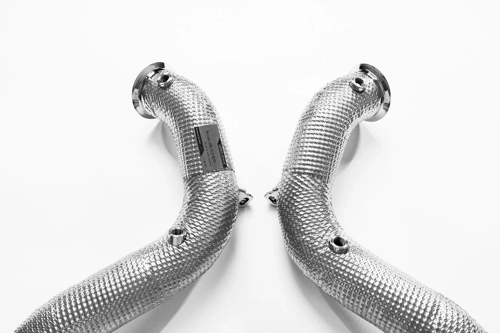 DEIKIN 10-MB.C63.W205-DPT Downpipe for Mercedes-AMG C63(w205) with thermal insulation HeatShield Photo-3 