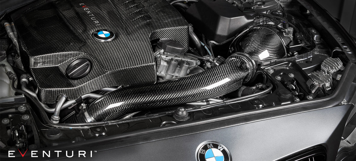 EVENTURI EVE-N55V2-CF-INT Intake System V2 (Carbon) for BMW M2 (F87) / M235i (F22) / M135i (F20) Photo-3 