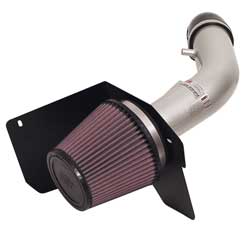 K&N 69-4515TS Performance Air Intake System TYPHOON; CHEVY COBALT, 2.2L, 05-10 (SILVER) Photo-0 