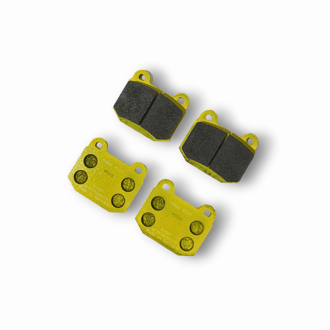 PAGID 1587-RSL29 Rear Brake Pads for SUBARU STI 03-16 / MITSUBISHI EVO 5-9 / NISSAN 350Z / AP Racing CP5119 D50 Photo-0 