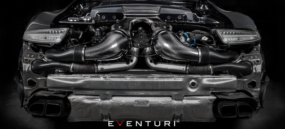 EVENTURI EVE-P991T-INT Intake system PORSCHE 991 Turbo (carbon fiber) Photo-1 