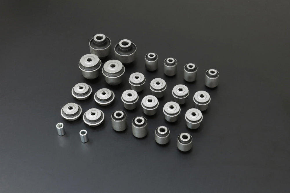 HARDRACE Q0968 Complete Bushing Kit (Harden Rubber) 26PCS / SET for HONDA S2000 AP1 '99-03 Photo-0 