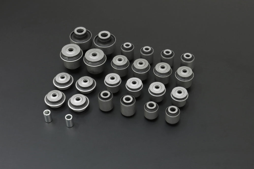 HARDRACE Q0969 Complete Bushing Kit (Harden Rubber) 26PCS / SET for HONDA S2000 AP2 '04-09 Photo-0 