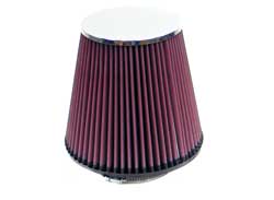 K&N RF-1029 UNIVERSAL Clamp-On Air Filter 3-7/8"FLG, 7-1/2"B, 5-1/8"T, 7"H Photo-0 