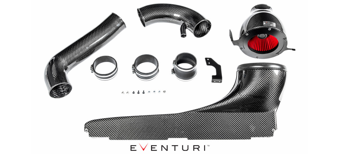 EVENTURI EVE-8VRS3-CF-LHD-INT Intake system AUDI 8V RS3 LHD (carbon fiber) Photo-0 