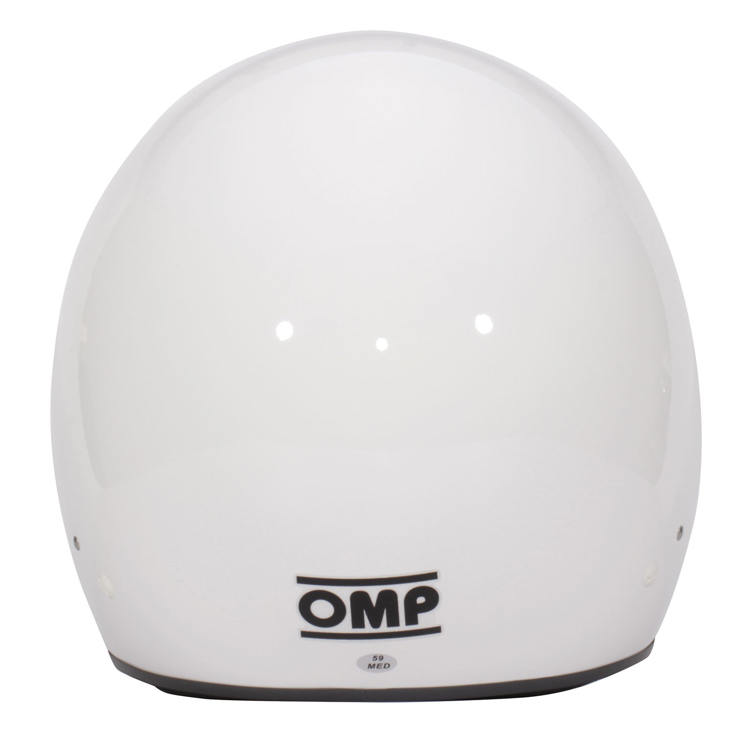 OMP SC0-0799-B02-020-M Full-Face Karting Helmet GP-R Snell-K 2020, White, Size M Photo-1 
