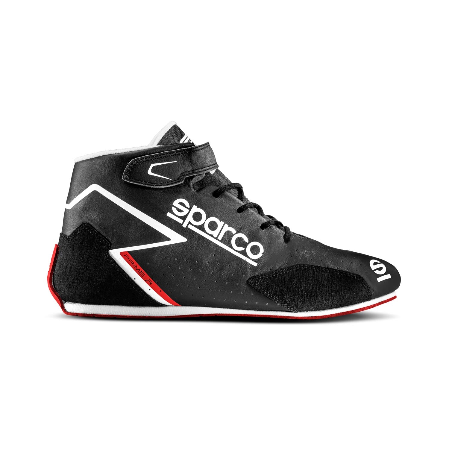 SPARCO 00128240NRRS PRIME R Racing shoes, FIA 8856-2018, black/red, size 40 Photo-0 