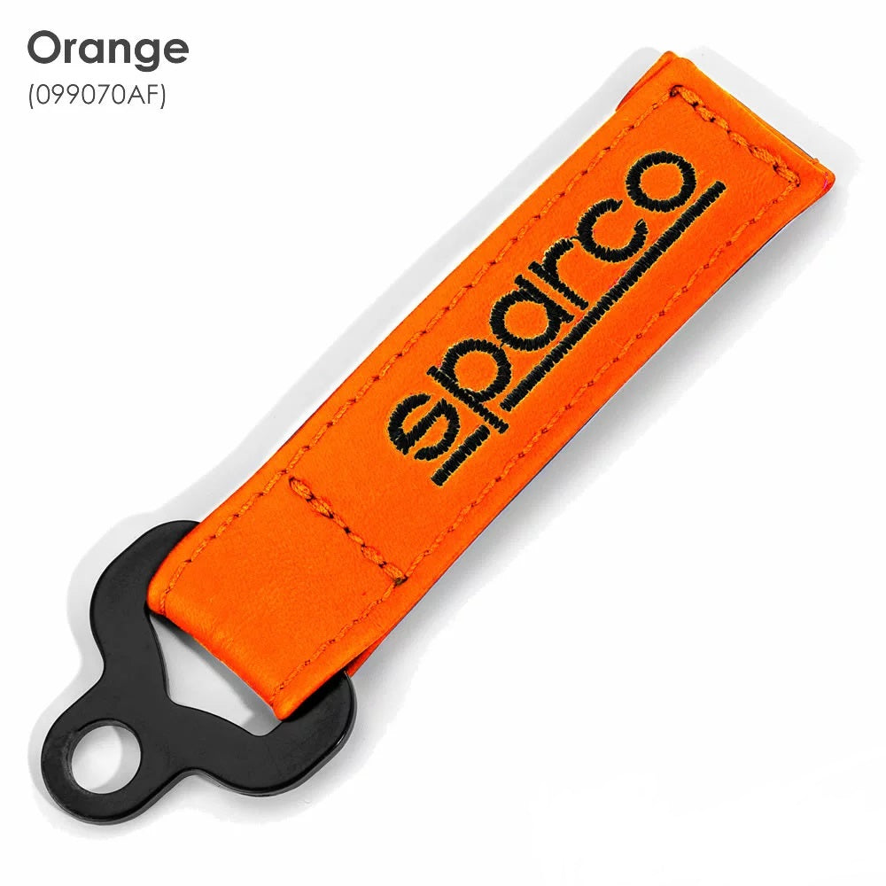 SPARCO 099070AF Keychain leather, orange Photo-0 