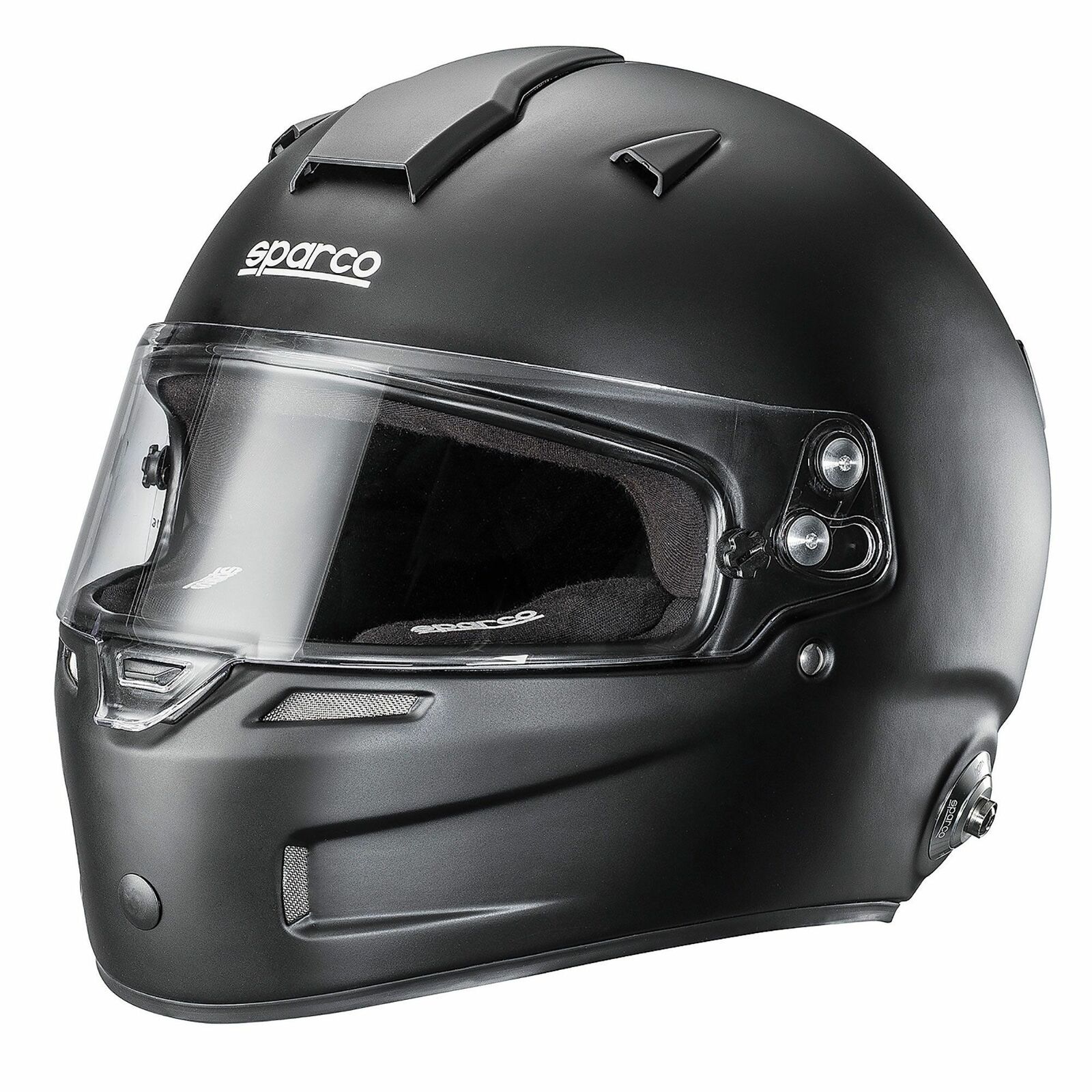 SPARCO 003375NR2M RF-5W Racing helmet full face, FIA/SNELL SA2020, black, size M (57-58) Photo-0 