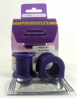 POWERFLEX PFR76-307 x2 Rear Anti Roll Bar Mounting Bushing (20mm) TOYOTA MR2 (1991 - 1995) Photo-0 